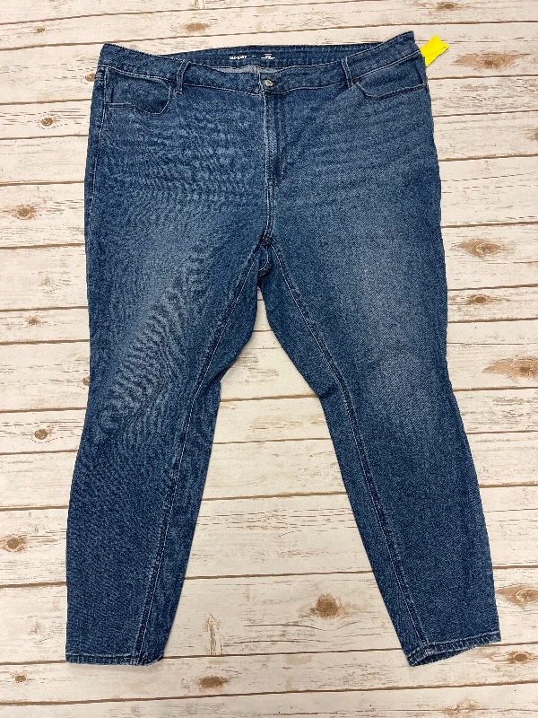 Jeans Skinny By Old Navy In Blue Denim, Size: 24