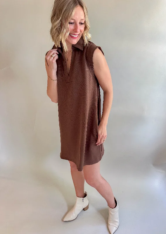 The Hollis Dress (Espresso)