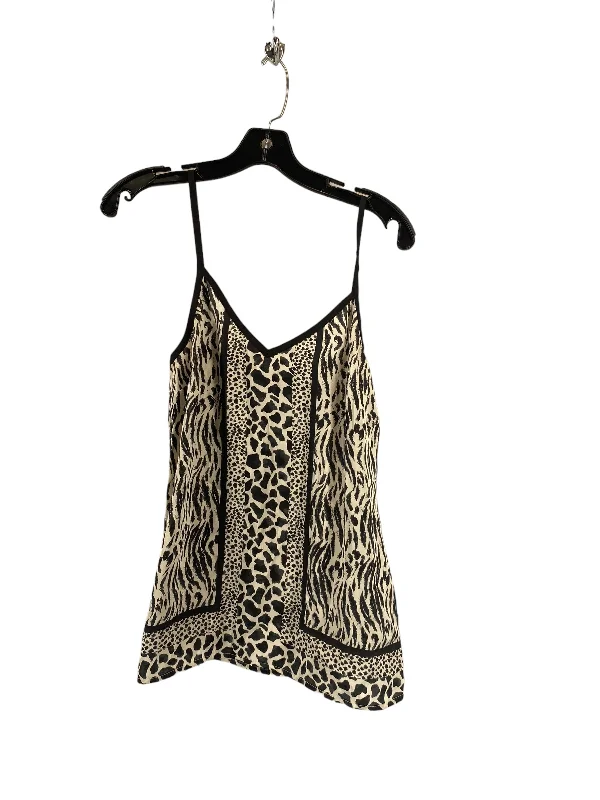 Animal Print Top Sleeveless Express, Size S