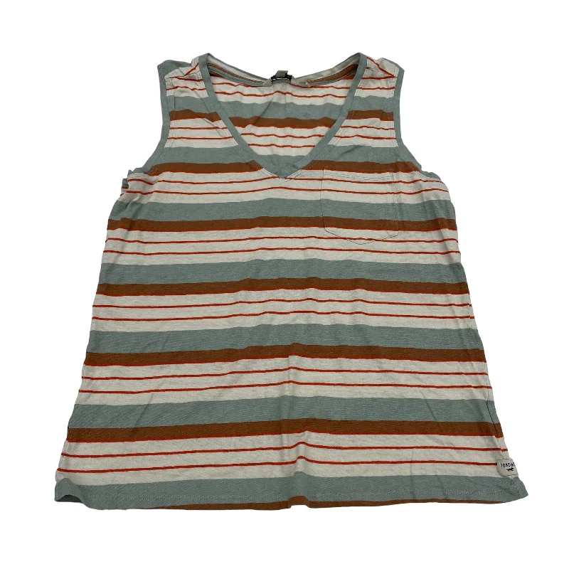 STRIPED PATTERN TOP SLEEVELESS by TOAD & CO Size:M