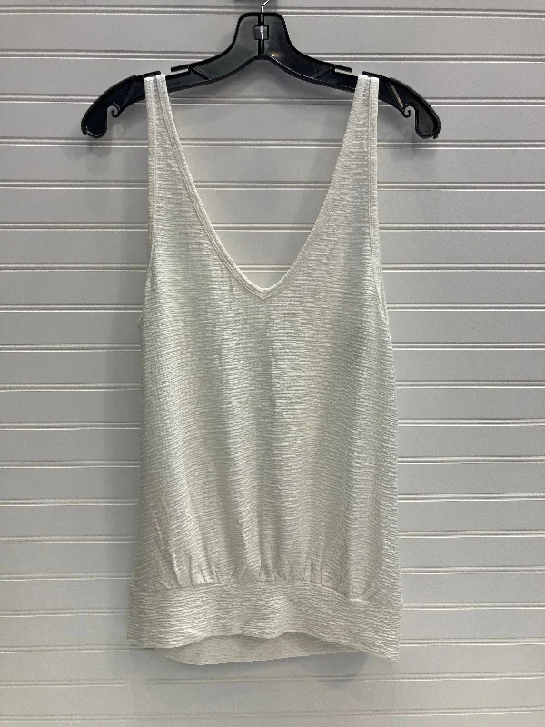 White Top Sleeveless Anthropologie, Size M