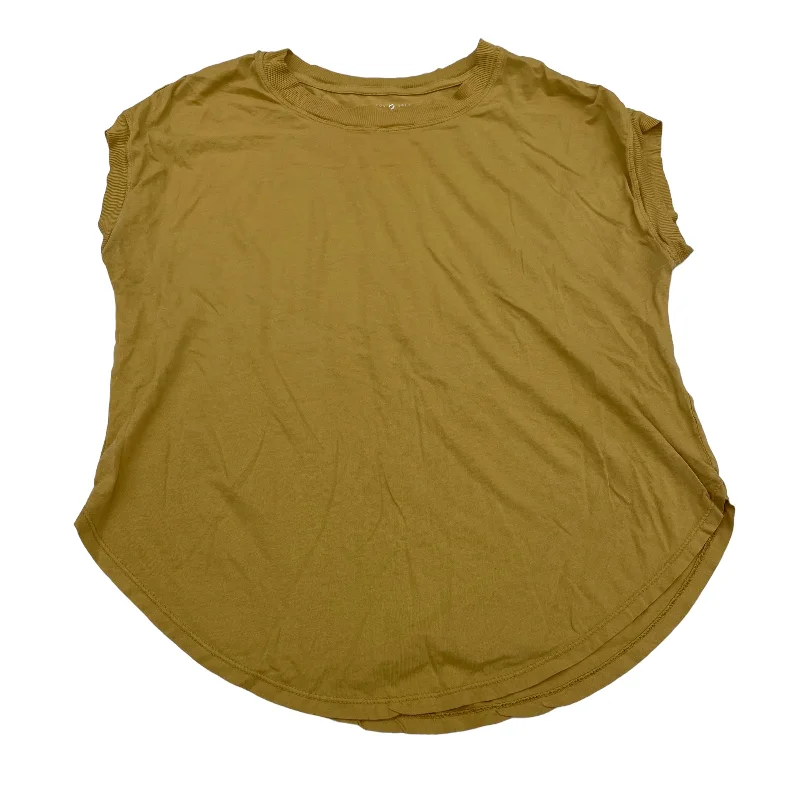 YELLOW TOP SLEEVELESS by LOU AND GREY Size:XS