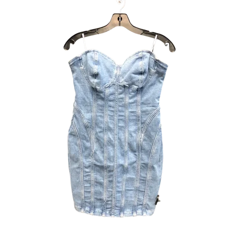 Blue Denim Dress Casual Short Guess, Size M