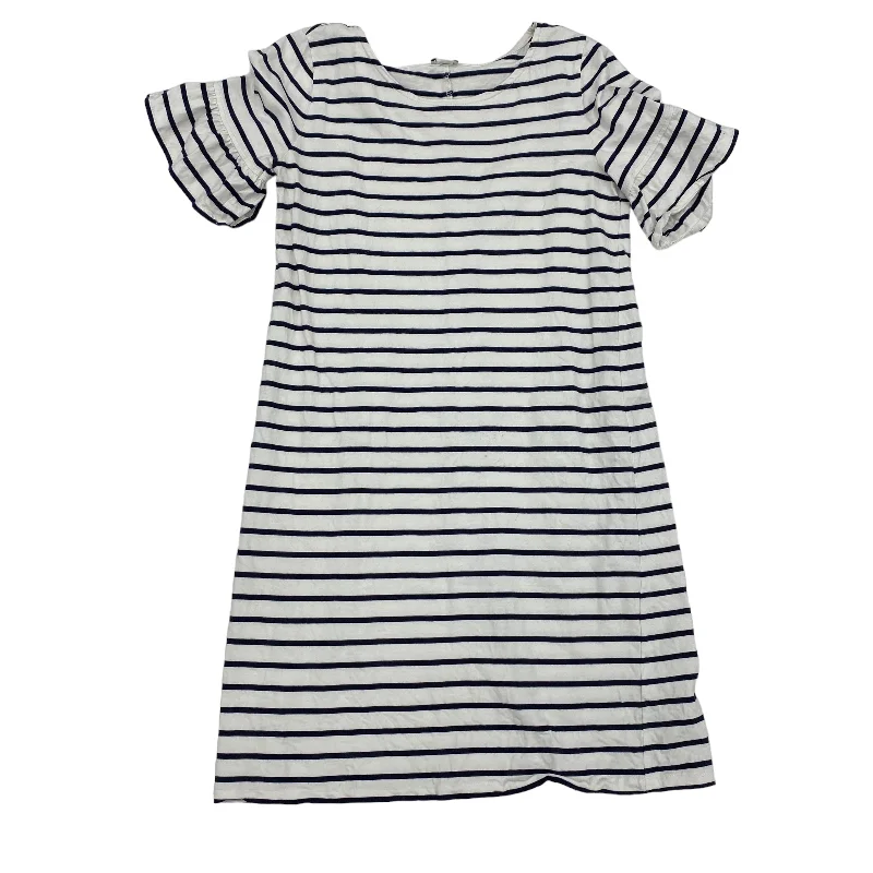 BLUE & WHITE J. CREW DRESS CASUAL SHORT, Size M