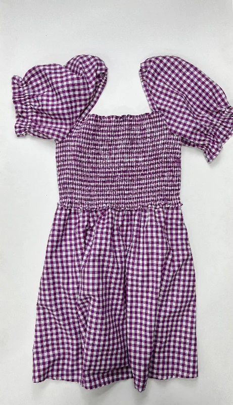 Checked Dress Casual Short French Connection, Size S