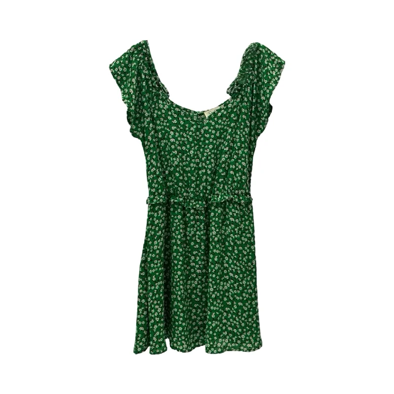 Green Dress Casual Short Jessica Simpson, Size S