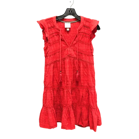 Red Dress Casual Short Knox Rose, Size Xs