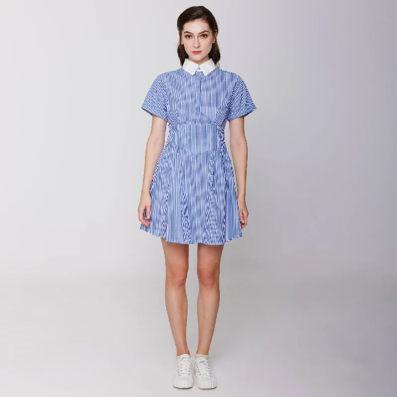 Short Sleeve Shirt Dress