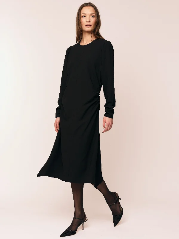 Ebony Long Dress - Black