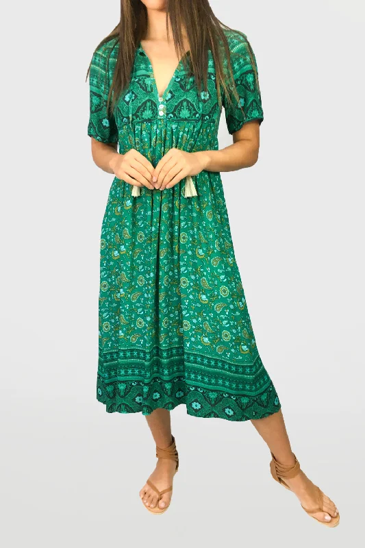 draft-Green Paisley